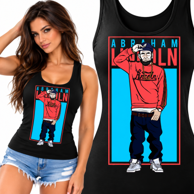 TANK TOP ŚMIESZNY ABRAHAM